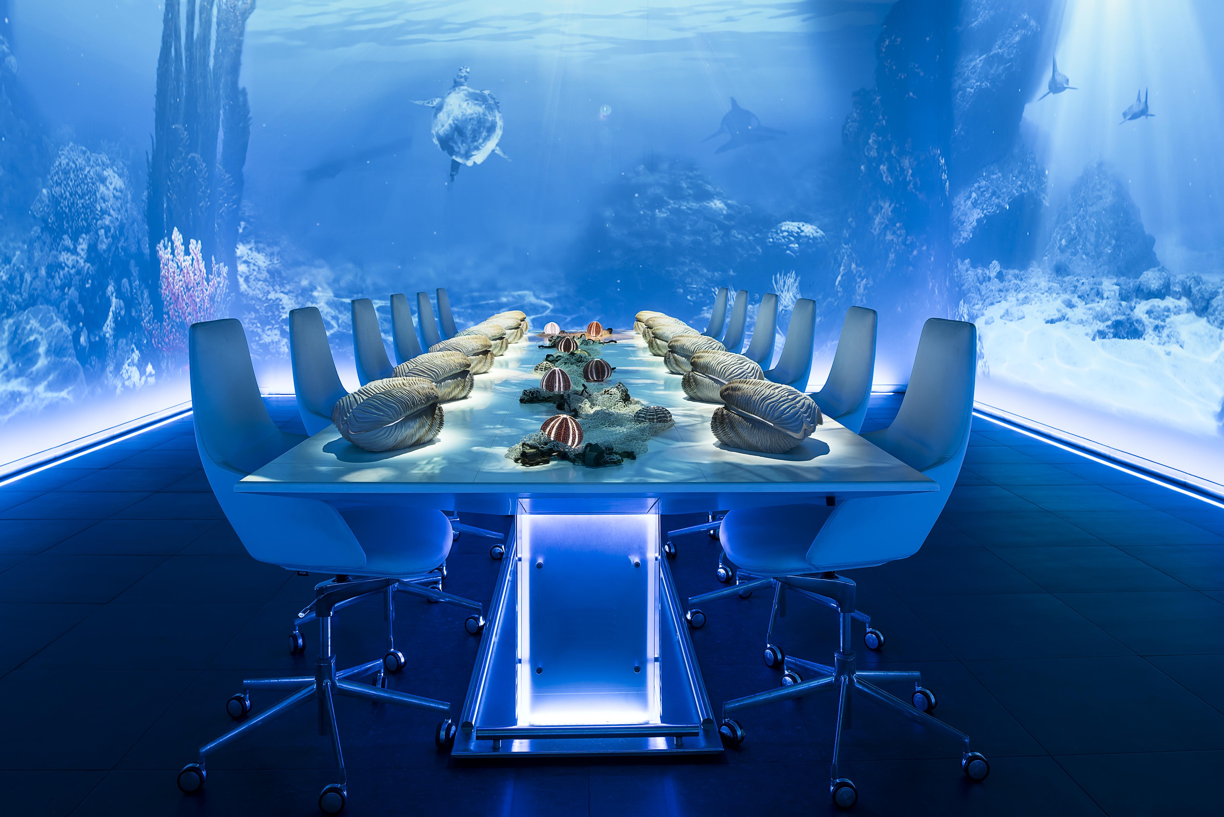 Hard Rock Hotel Ibiza Playa d'en Bossa Exterior photo The Lost Chambers Aquarium